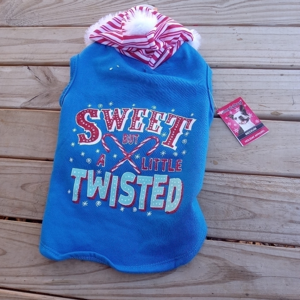 New Dog Christmas Sweater Size